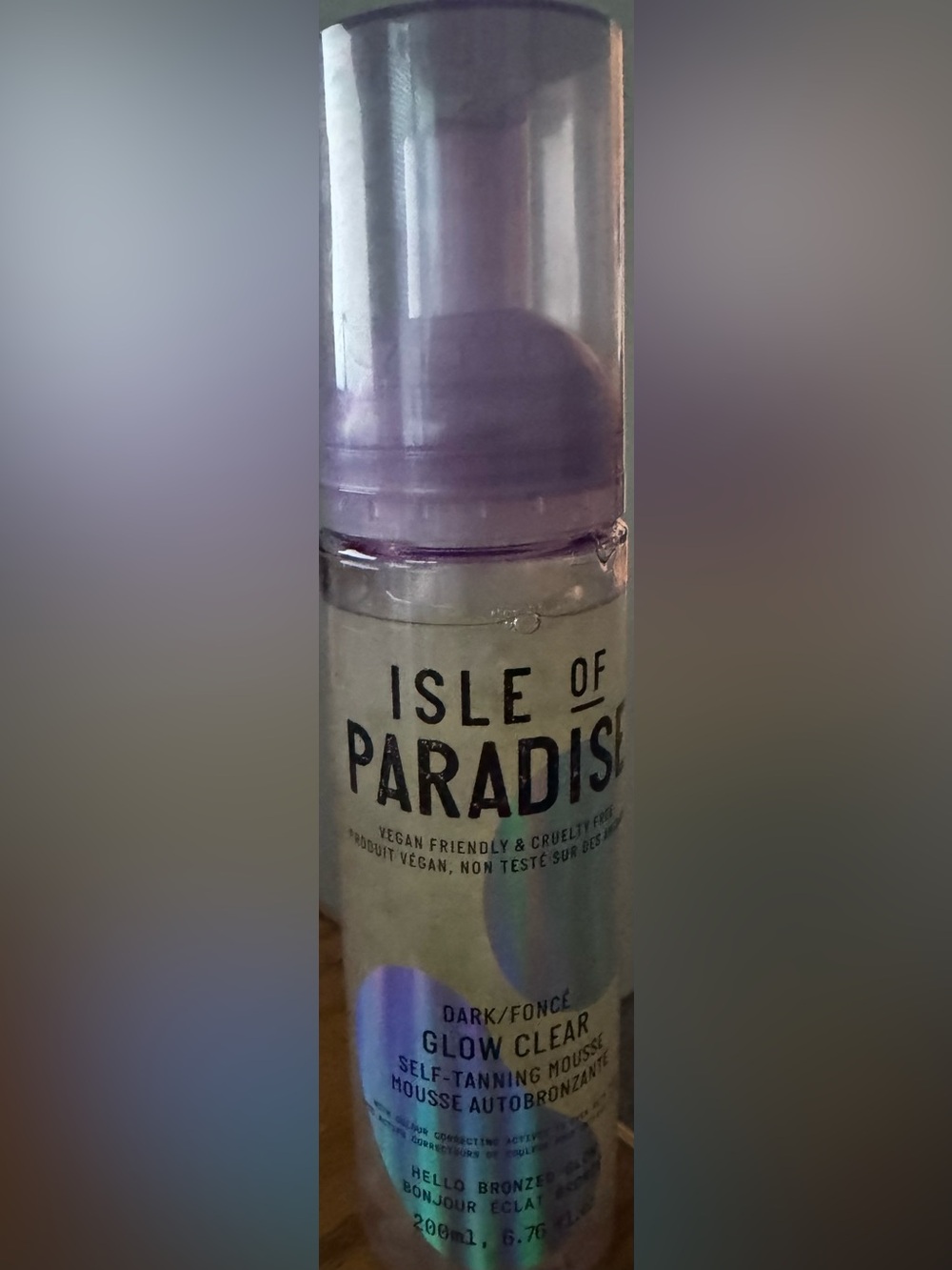 Isle of Paradise Tanning Dark/Fonce Self Tanning Mousse